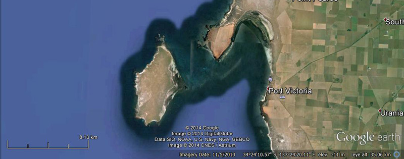 Wardang Island - Google Earth