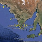 Shark cage diving possible sites in SA 2015