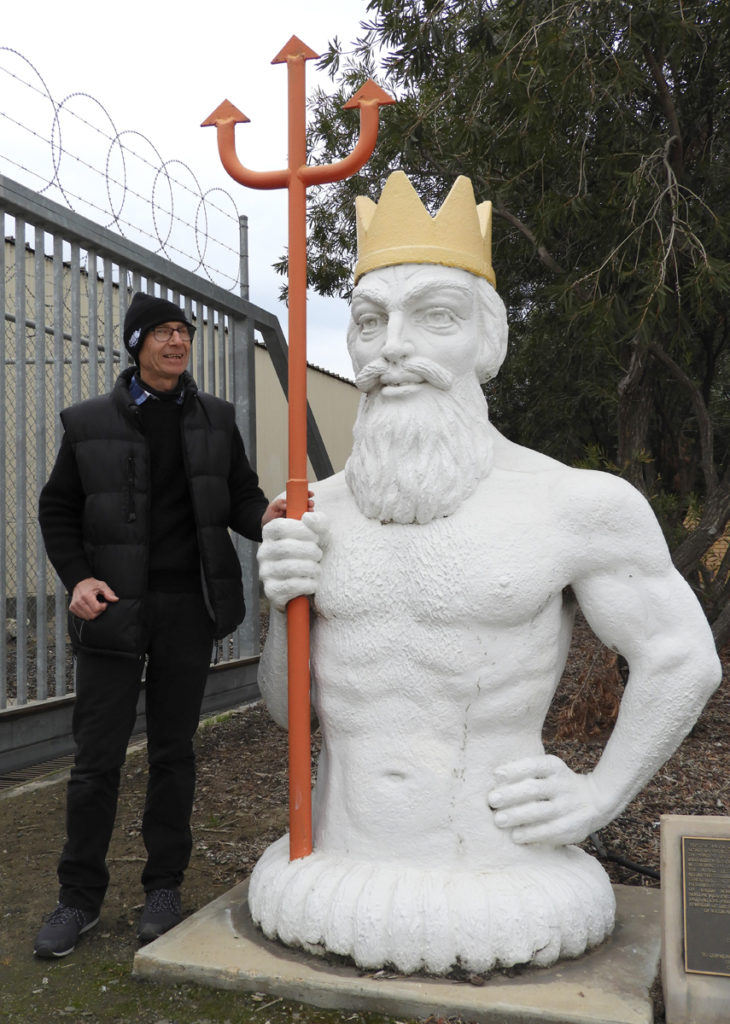 Steve visits King Neptune