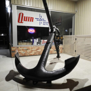 Quin Marine - Admiralty anchor - 331 St Vincent St East, Port Adelaide - Photo by Dan Monceaux